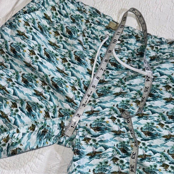 J. Crew Men’s Swim Shorts / Trunks Size Medium Original Swimwear With Pockets ! - Picture 7 of 8